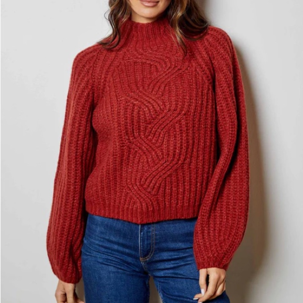 DH NEW YORK Gemma Sweater Chili-Jam